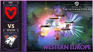 Road to TI! MOUZ vs VIRTUS.PRO - HIGHLIGHTS - The International 2025 CQ: WEU | DOTA2