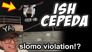 Обзор части Ish Cepeda INERTIA: увеличенное и замедленное видео, волочение каблука по земле!?