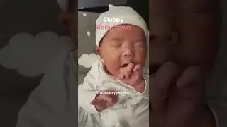 Sleepy Baby Yawn