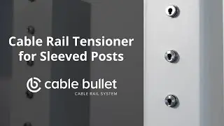 Cable Rail Kit for Composite & Vinyl Post Sleeves | Cable Bullet System