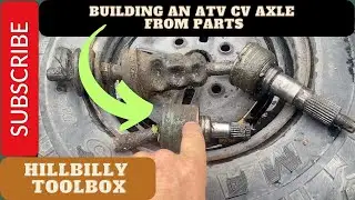 Building a CV axle from parts