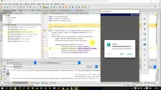 Android tutorial: Requesting Permissions at Run Time in Android 6.x