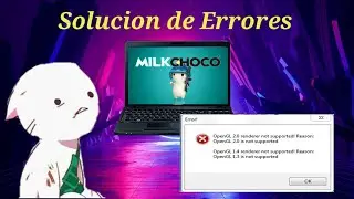 Solucion de errores Milk choco Steam