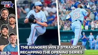Rangers’ Opening Series Recap: García And deGrom Off To A Strong Start vs. Red Sox | Shan & RJ