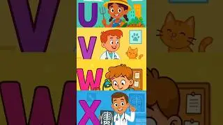 ABC Jobs for Kids 🔤 U to X | FireFlo Explores Awesome Careers #Shorts