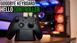 Level Up Your Gaming Desk: Xbox Controller + Charging Stand Setup!