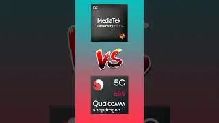 Dimensity 6100+ vs Snapdragon 695 #gamingprocessor #techype