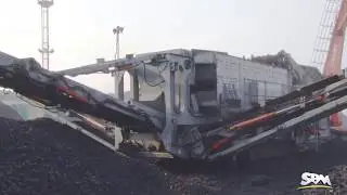 SBM K Track type Mobile Crusher in Jingjiang China
