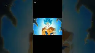 Goku transform in supet saiyan blue #goku #transformation #in#super #saiyan