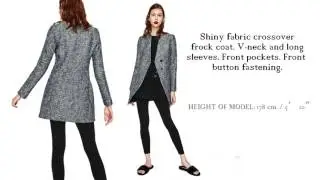 Zara Collection 2017 - CROSSOVER FROCK COAT