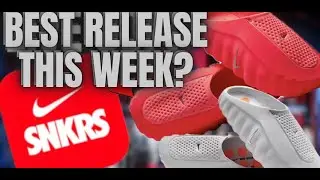 QUICK SNKRS STREAM! BEST RELEASE OF THIS WEEK? NIKE MIND 001 SLIDES DROPPING TOMORROW!