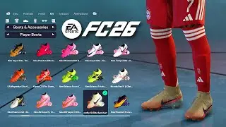 EA SPORTS FC26 | ALL BOOTS IN THE GAME (NIKE, ADIDAS, PUMA, NB, UA, etc)