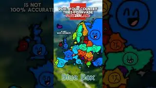 POV: Your country tries to invade Switzerland #mapping #map #europe #mapper #switzerland #shorts