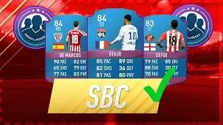 CHEAPEST WAY TO COMPLETE FEKIR, DE MARCOS & DEFOE SBC
