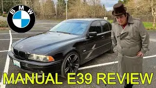 Крутой BMW E39 530i с механической коробкой передач &mdash; обзор и тест-драйв.