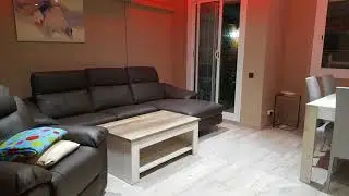 Techo decorativo con iluminaci&oacute;n LED RGB
