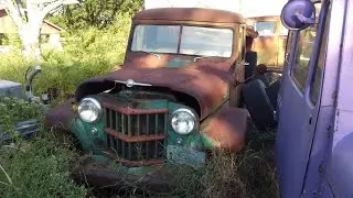 1950 Willys Pickup Field Find Project For Sale
