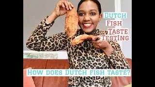 DUTCH FISH TASTE TESTING | HOW DOES DUTCH FISH TASTE?|  LADHA YA SAMAKI WANAOPATIKANA UHOLANZI |