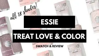 essie TREAT LOVE & COLOR SWATCH & REVIEW // Lauren Yavor
