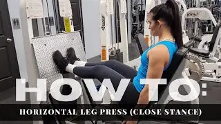 Horizontal Leg Press (Close Stance)