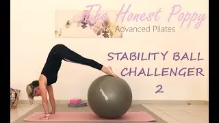 Tough Pilates Workout (Stability ball) #2