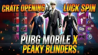 PUBG MOBILE X PEAKY BLINDERS! 🥃 Thomas Shelby  Crate Opening