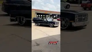Chevy C10 Squarebody on Air Bag Suspension #chevyc10 #c10 #airbagsuspension #baggedtrucks #chevy