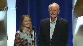 Jodie Foster and Harry Northup at the Motion Picture & Television Fund's (MPTF) 100th celebration