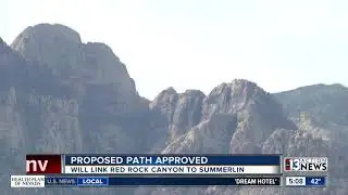 Path linking Red Rock Canyon to Summerlin approved by county