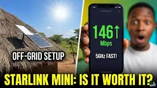 Starlink Mini Off Grid in Rural Kenya | Honest Speed Test