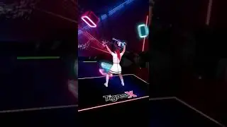 TikTok trends in Beat Saber VR! Custom Songs. Expert+. I put my cat on the mic meme. #Shorts