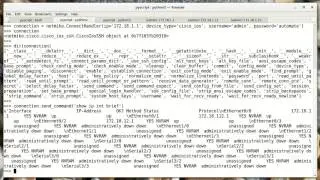 Network Automate - 04. Using Netmiko
