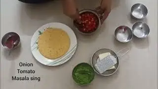 Khakhra Pizza Recipe for Kids No Gas cooking activity