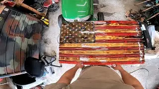 How to Make A Flag Coin Rack