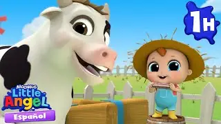 Bebé Juan y la vaca Lola🐄 Canciones Infantiles con Bebé Juan🎵| Little Angel Español