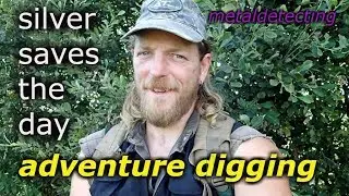 metal detecting and treasure hunting finding a nice silver relic