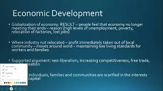 Economic Community Development. Dimensions of community development...