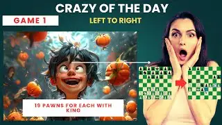 Epic Custom Chess Game 1 | Crazy Chess Move of the Day #CrazyChess #ViralChess #chess #chesscom