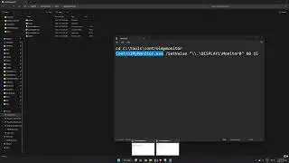 NirSoft ControlMyMonitor Tutorial for switching Monitor Input selection via shortcuts