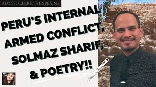 Peru, Diaspora, & Solmaz Sharif with Poet & Teacher Alonso Llerena! #diasporapoetry #poetscholar