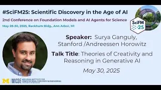 Surya Ganguly (Stanford /Andreessen Horowitz): Theories of Creativity and Reasoning in Generative AI