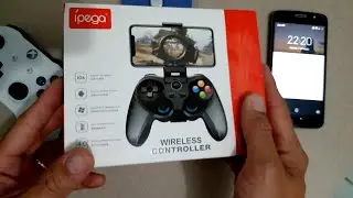 Controller Ipega PG 9157 Wireless Bluetooth - Unboxing