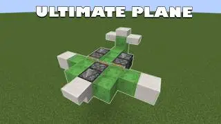 How to Make Working PLANE in Minecraft (Java/Bedrock/PE)