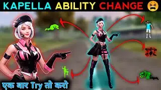 kapella character ability in free fire || kapella character ability test after update