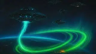 Remote viewing of an Intergalactic Fleet to Earth Aurora for Energy Calibration Mission