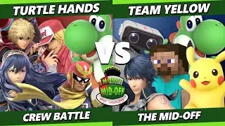 Momo's Mid-Off Crew Battle - Team Turtle Hands Vs. Team Yellow - SSBU Smash Ultimate