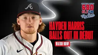 Hayden Harris made his MLB debut for the Atlanta Braves and delivered a flawless outing