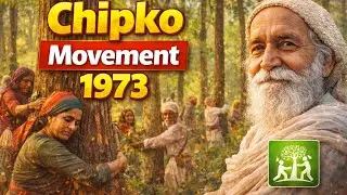 Chipko movement 1973 #ai #history #odisha 