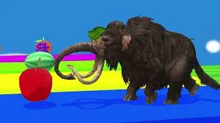 Cow Elephant Dinosaur Gorilla Choose the Right Mystery Wall Crossing Fountain Max Level LONG LEGS