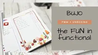 Putting the FUN in my functional bullet journal! || stickers from ​⁠@jojosprettypapershop